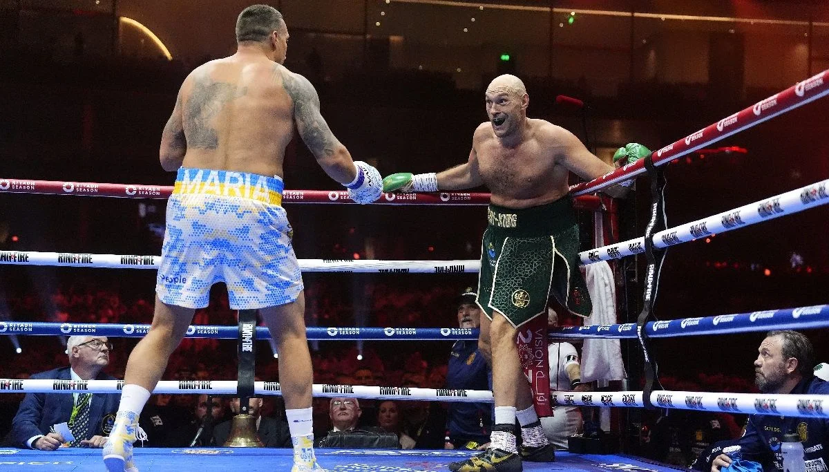 Усик против Фьюри / Getty Images