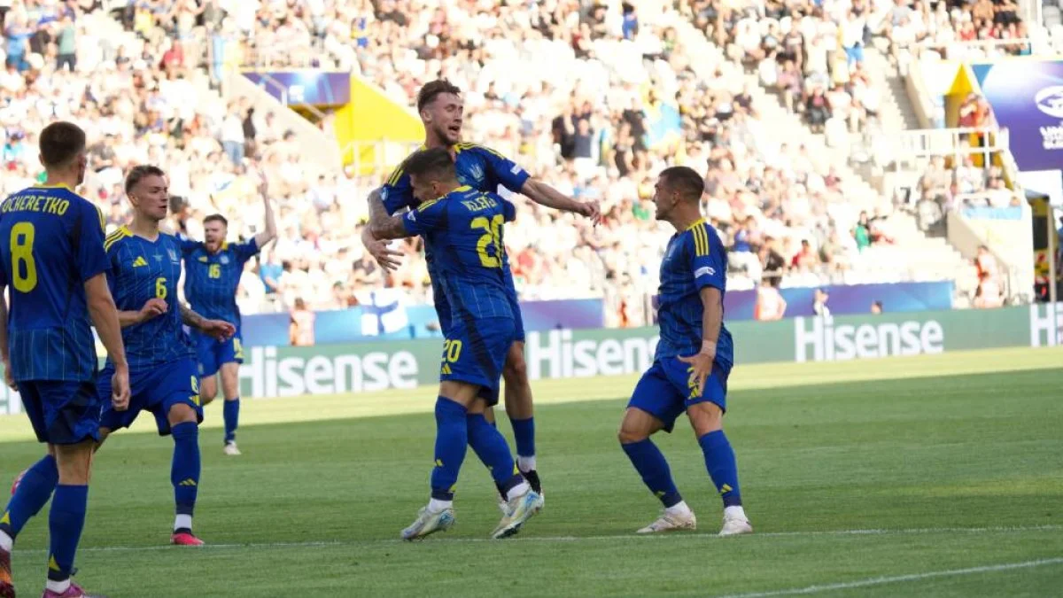 Гравці збірної України U-21 / фото: УАФ