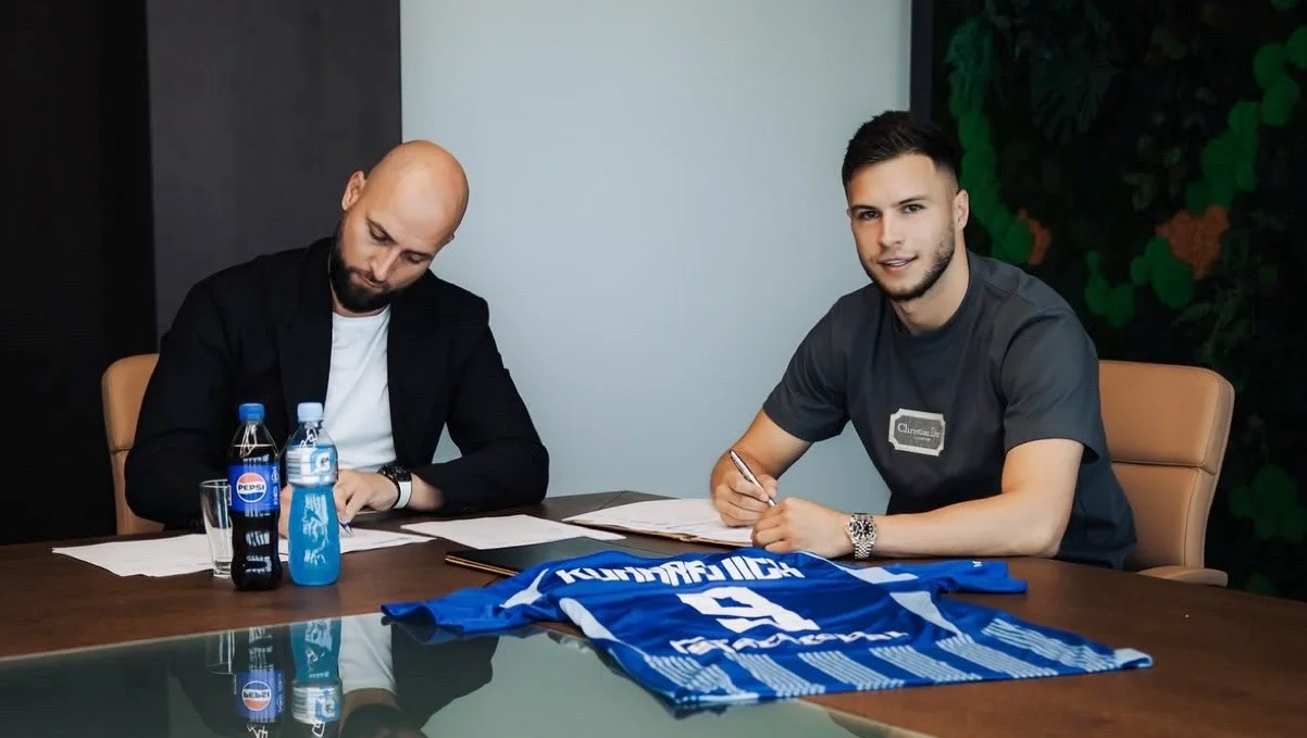 Микола Кухаревич (праворуч) / фото: ФК Слован