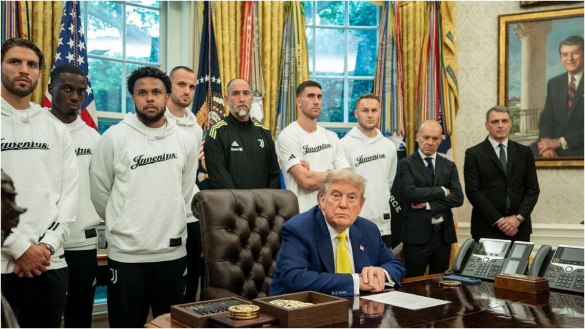 Дональд Трамп и Ювентус / EFE