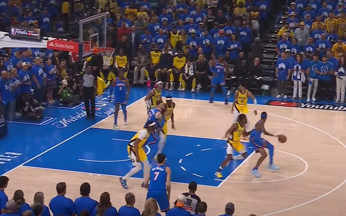 Оклахома виграла у Індіани сьомий матч фіналу / скріншот