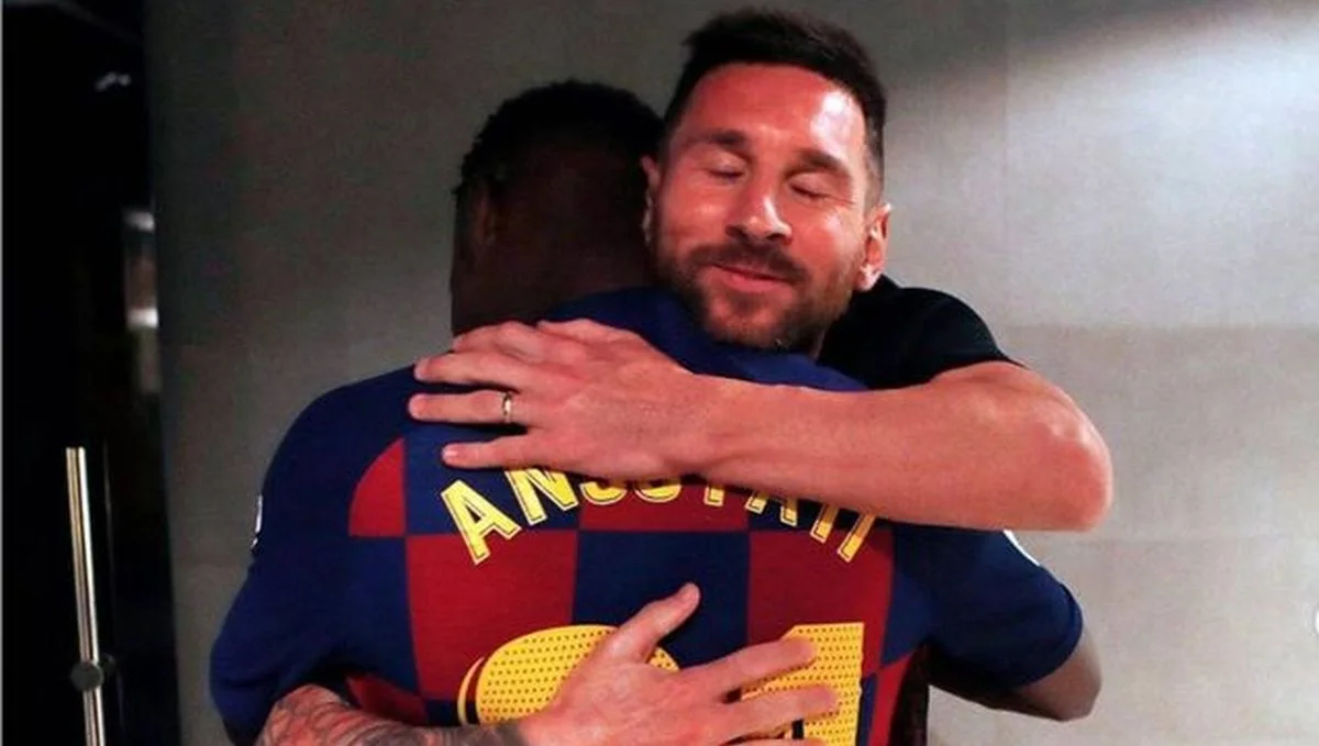 Ансу Фаті та Мессі / EFE