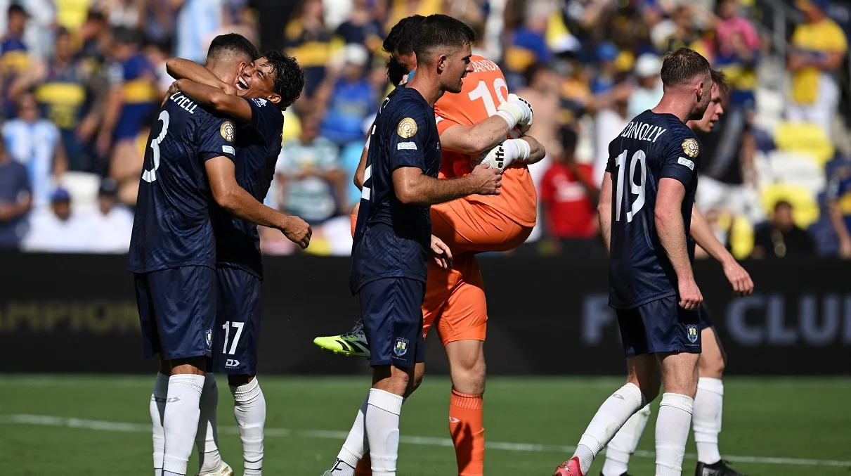 Радость Окленд Сити / Photo by FEDERICO PARRA/AFP via Getty Images