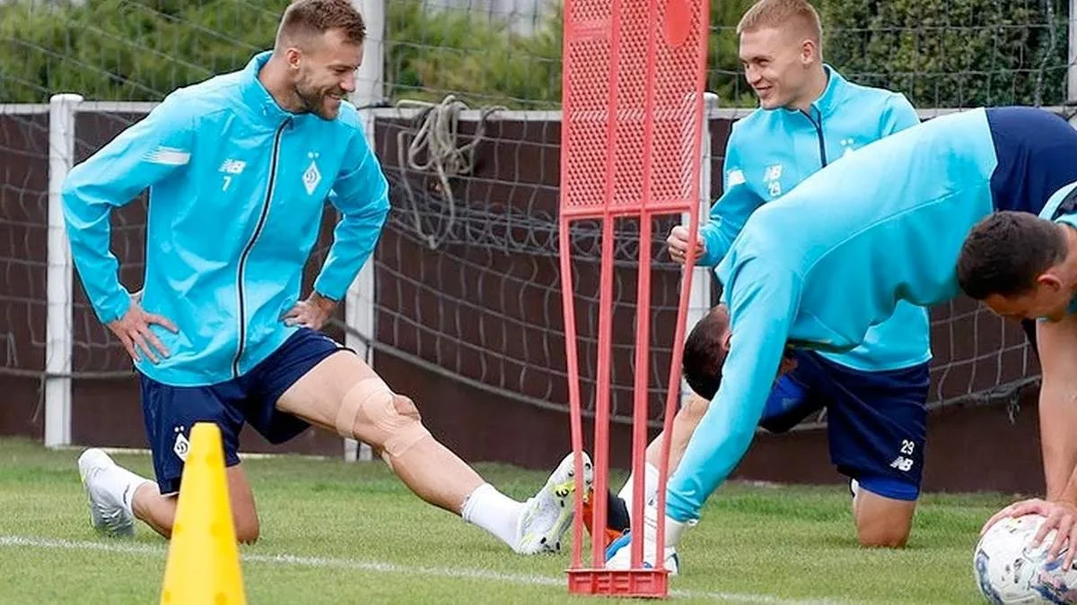 Ярмоленко та Буяльський на тренуванні / фото: Динамо