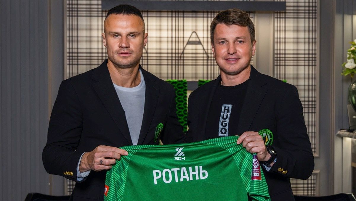 Шевчук и Ротань / фото: ФК Полесье