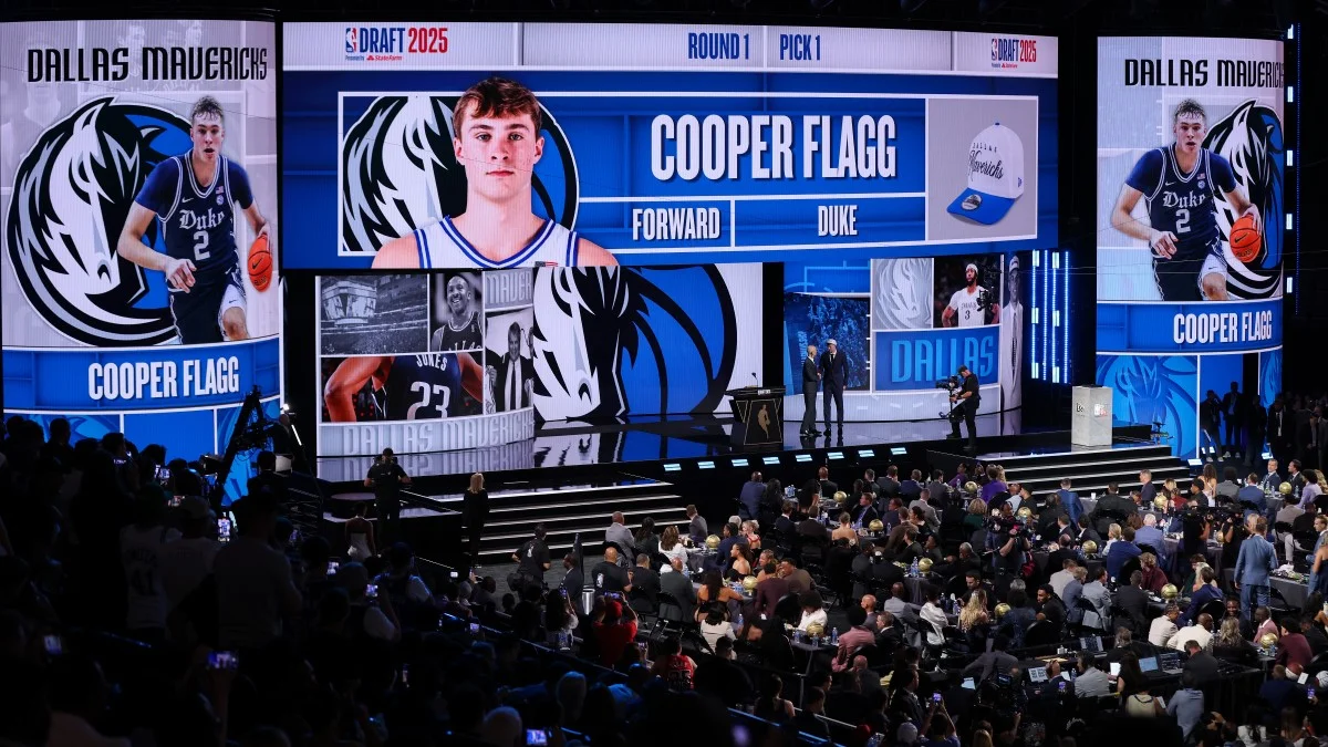 Фото к новости: Драфт НБА-2025: Даллас забрал главную жемчужину, новый одноклубник украинца и другие результаты