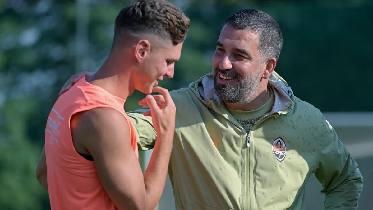 Георгій Судаков і Арда Туран / фото: ФК Шахтар