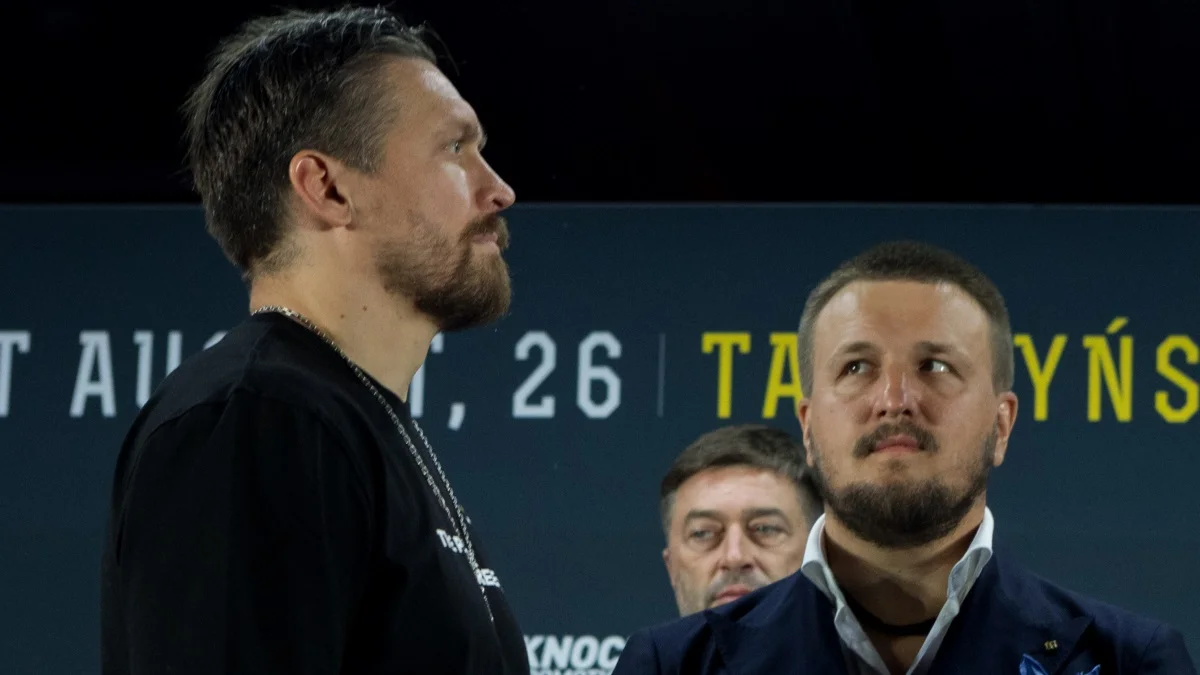 Александр Усик и Александр Красюк / Getty Images