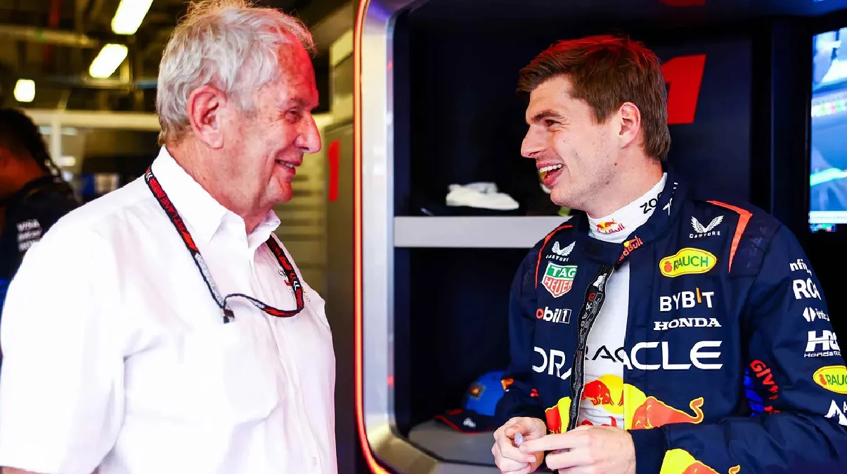 Гельмут Марко і Макс Ферстаппен / EFE