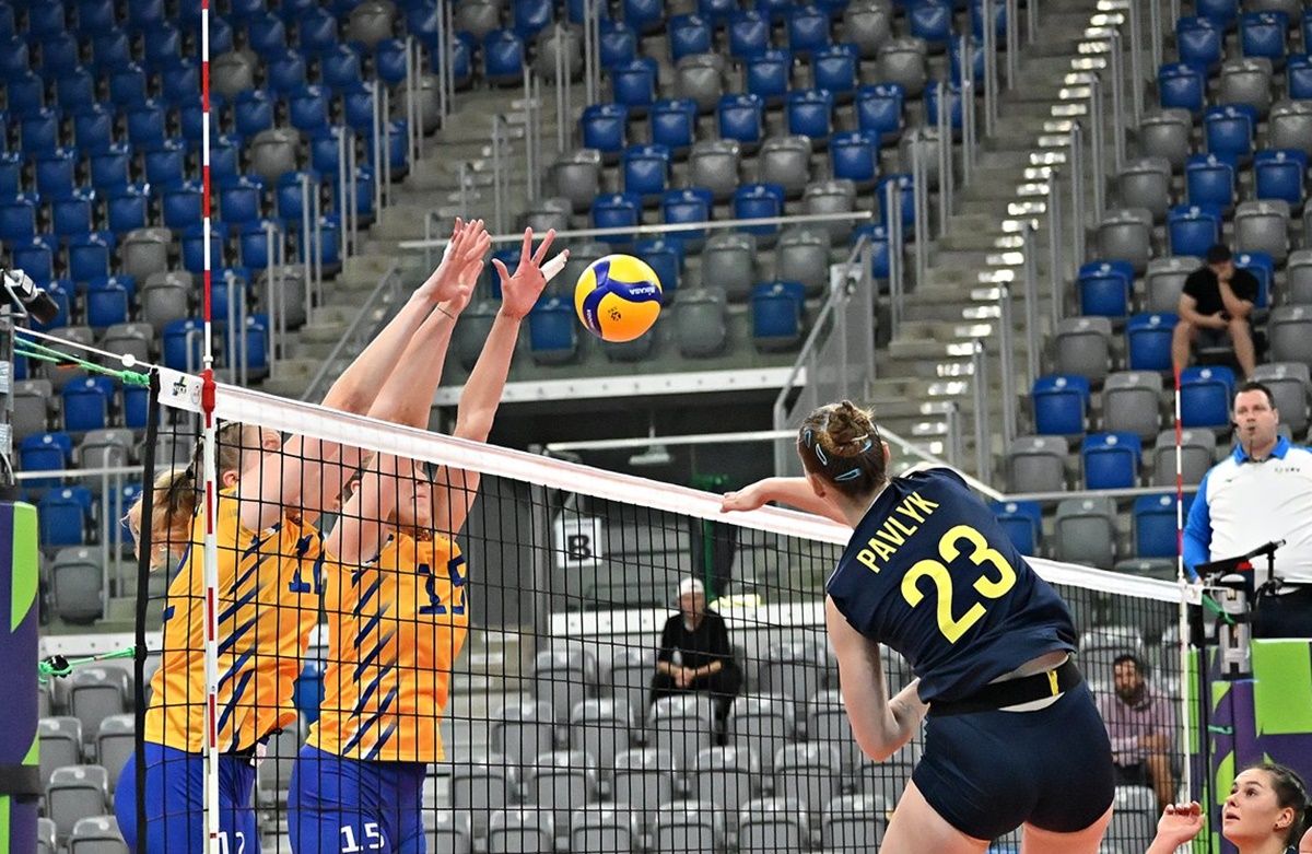 Збірні України та Швеції нещодавно зустрічалися / фото: CEV