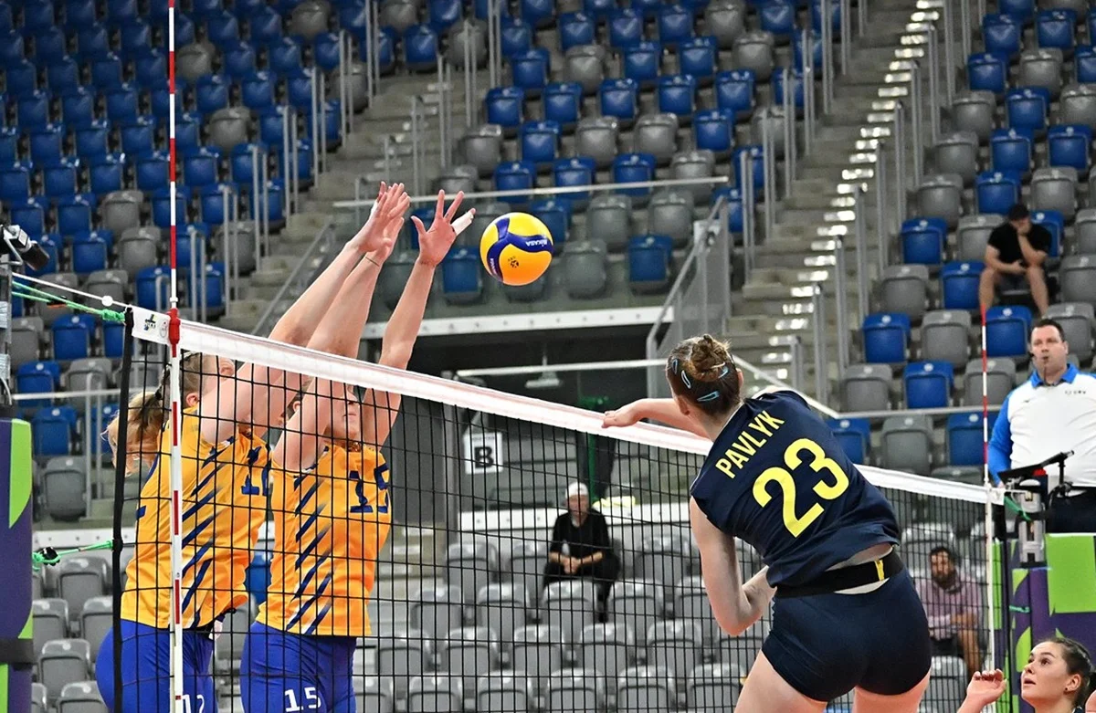 Сборные Украины и Швеции недавно встречались / фото: CEV