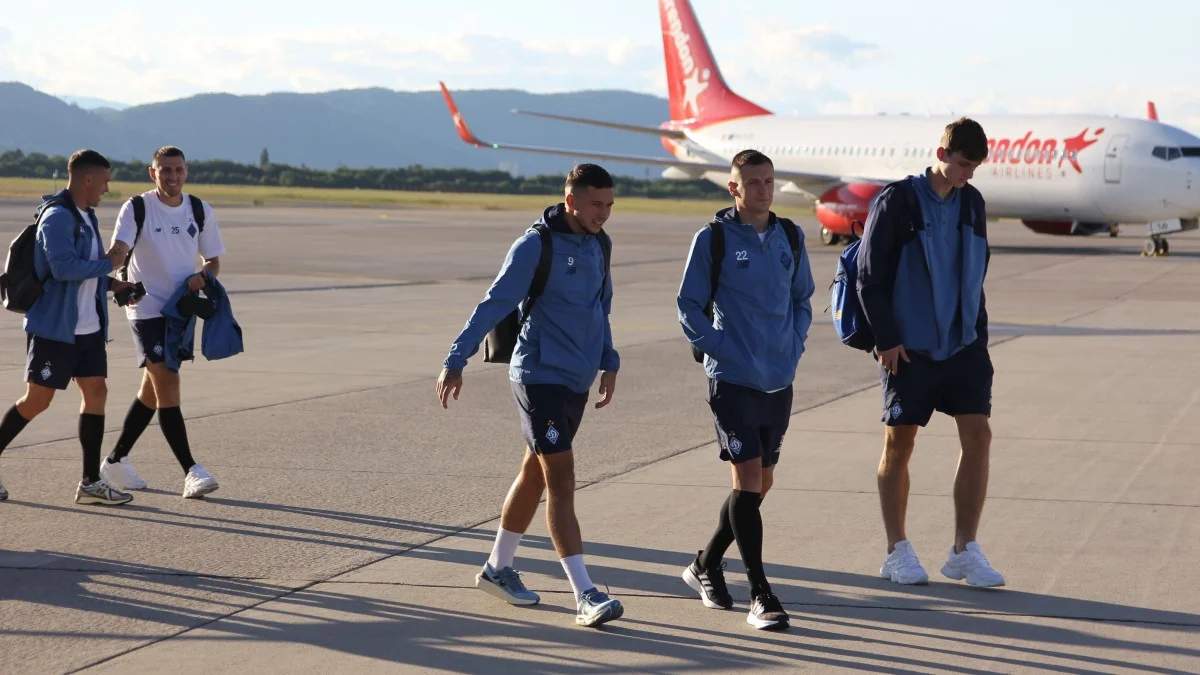 Гравці Динамо на збори / фото: ФК Динамо Київ