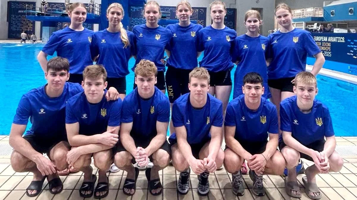 Збірна України зі стрибків у воду / фото: Федерація України зі стрибків у воду
