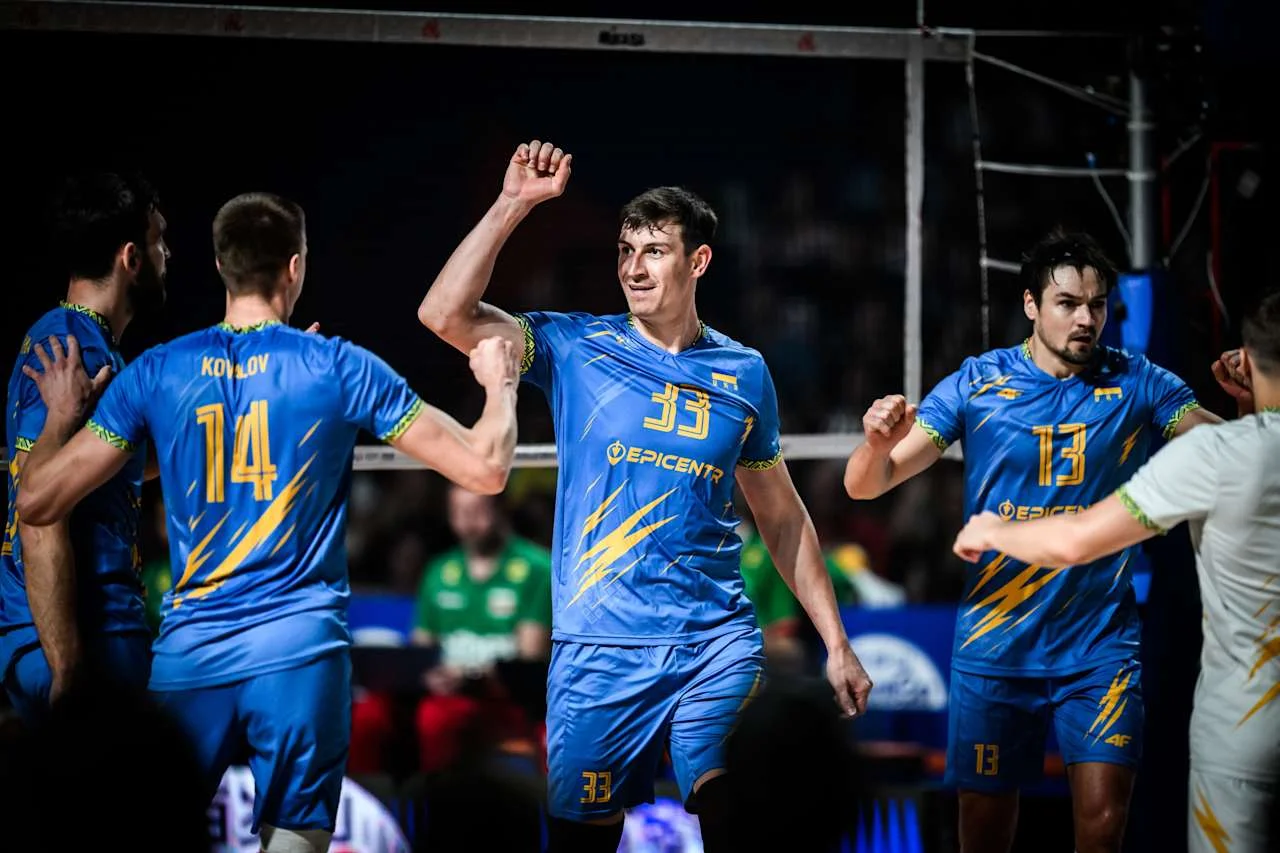 Чоловіча збірна України з волейболу / фото: FIVB