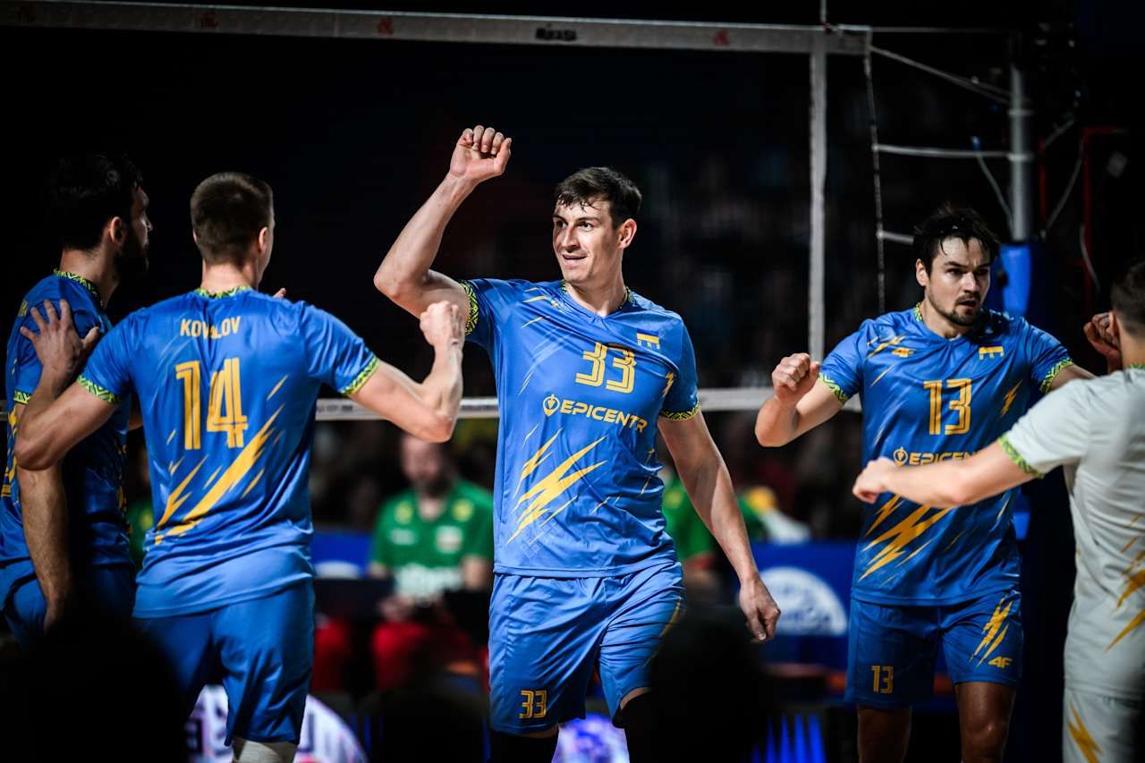 Мужская сборная Украины по волейболу / фото: FIVB