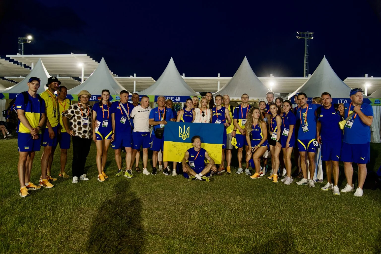 Збірна України на командному Євро-2025 з легкої атлетики / фото: ФЛАУ
