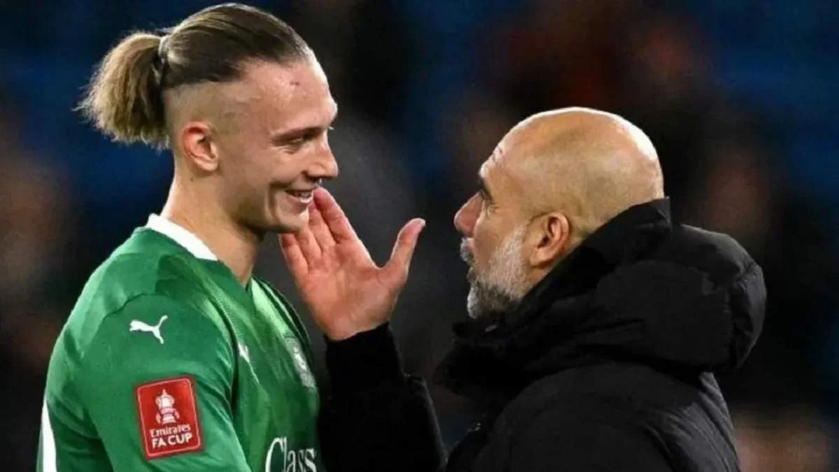 Максим Таловєров і Хосеп Гвардіола / Стоп-кадр з відео