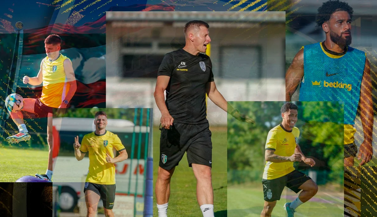 Александрия на сборах / Фотоколлаж ФК Александрия