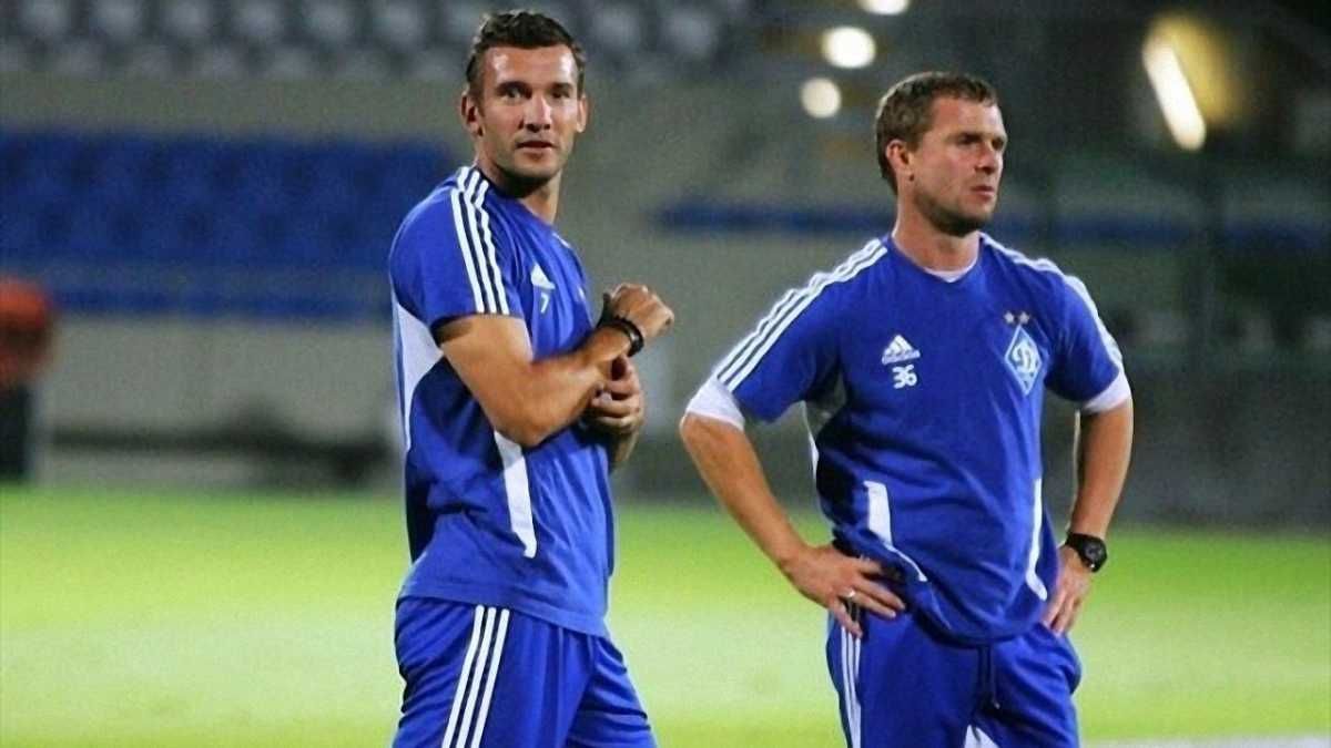 Андрей Шевченко и Сергей Ребров / ФК Динамо / ФК Динамо