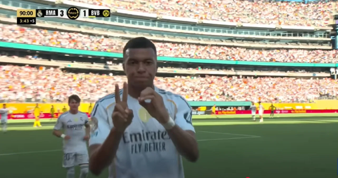 Килиан Мбаппе / скриншот