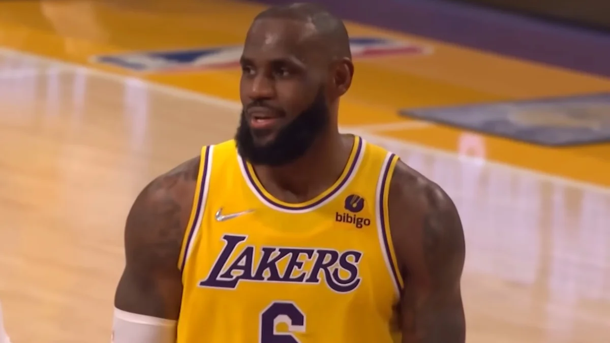 Леброн Джеймс / Скріншот