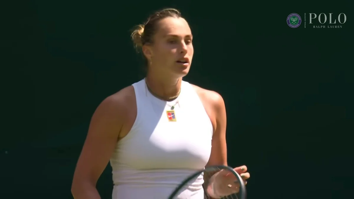 Арина Соболенко / Скриншот