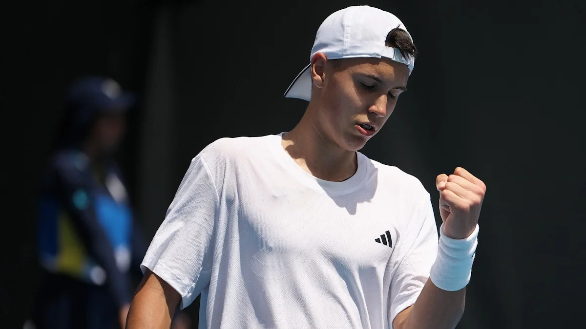 Никита Белозерцев / фото: Федерация Тенниса Украины (автор – Арата Ямаока)