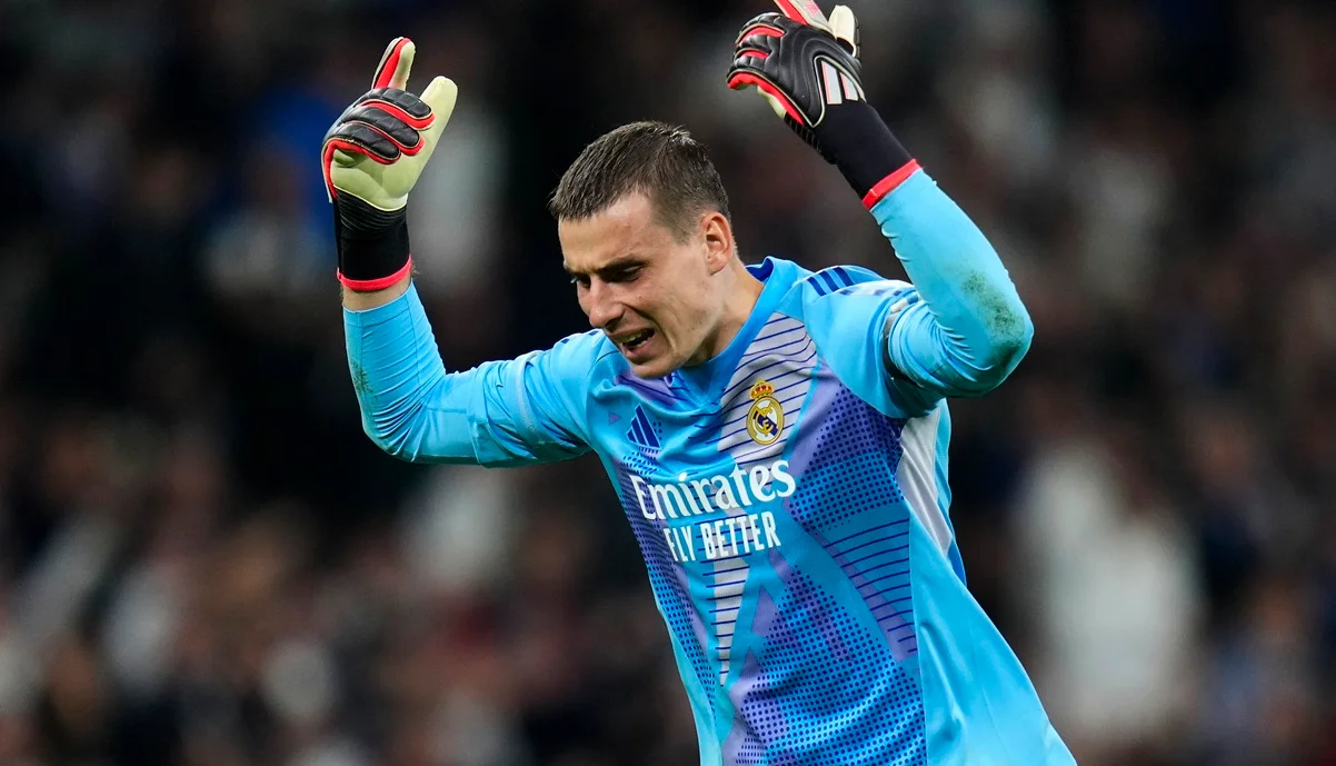 Андрій Лунін / фото: Diego Souto/Getty Images