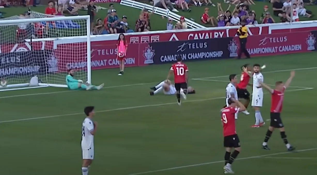 Автогол О'Коннора / Скрин