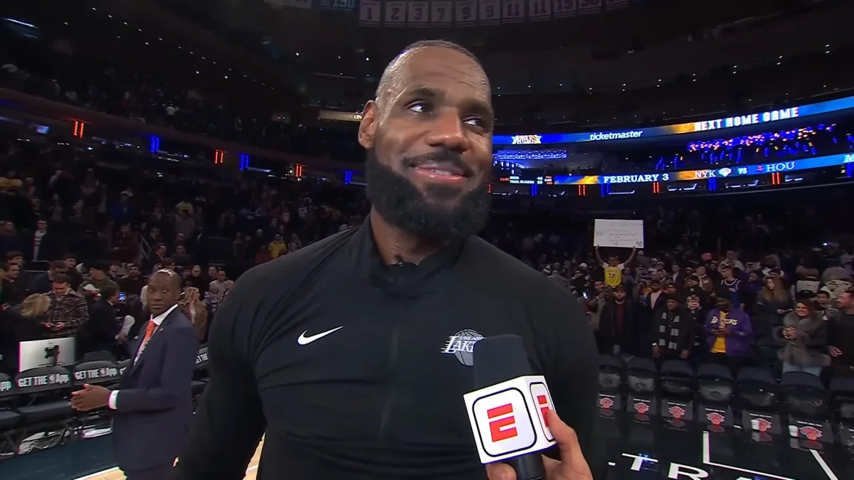 Леброн Джеймс / Скриншот