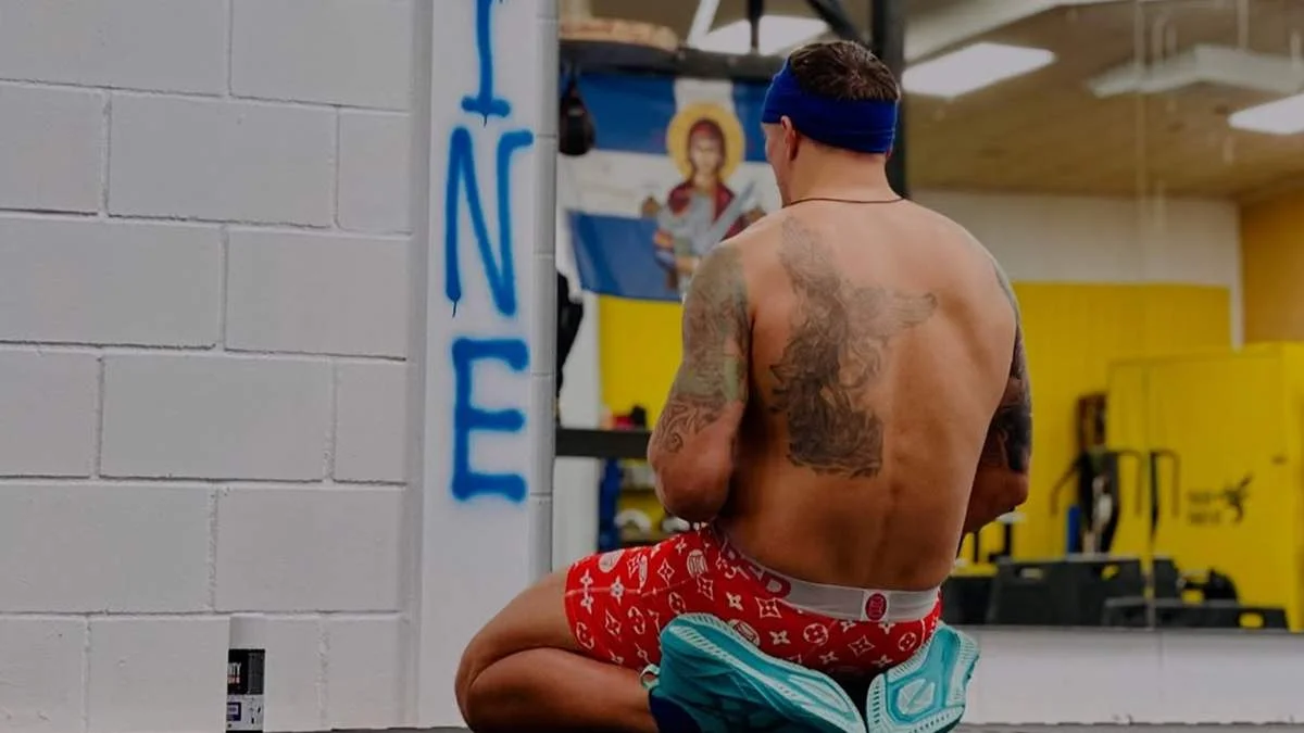 Олександр Усик / Фото зі соцмереж