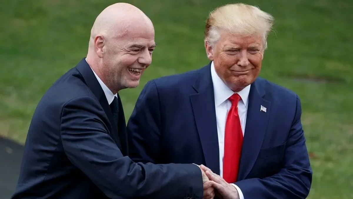 Джанни Инфантино и Дональд Трамп / EFE