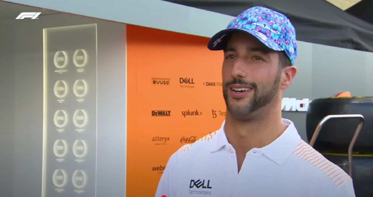 Даніель Ріккардо / Скріншот