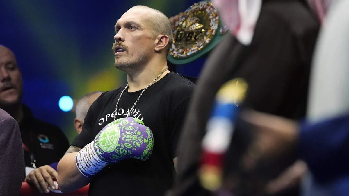 Олександр Усик / фото: Getty images