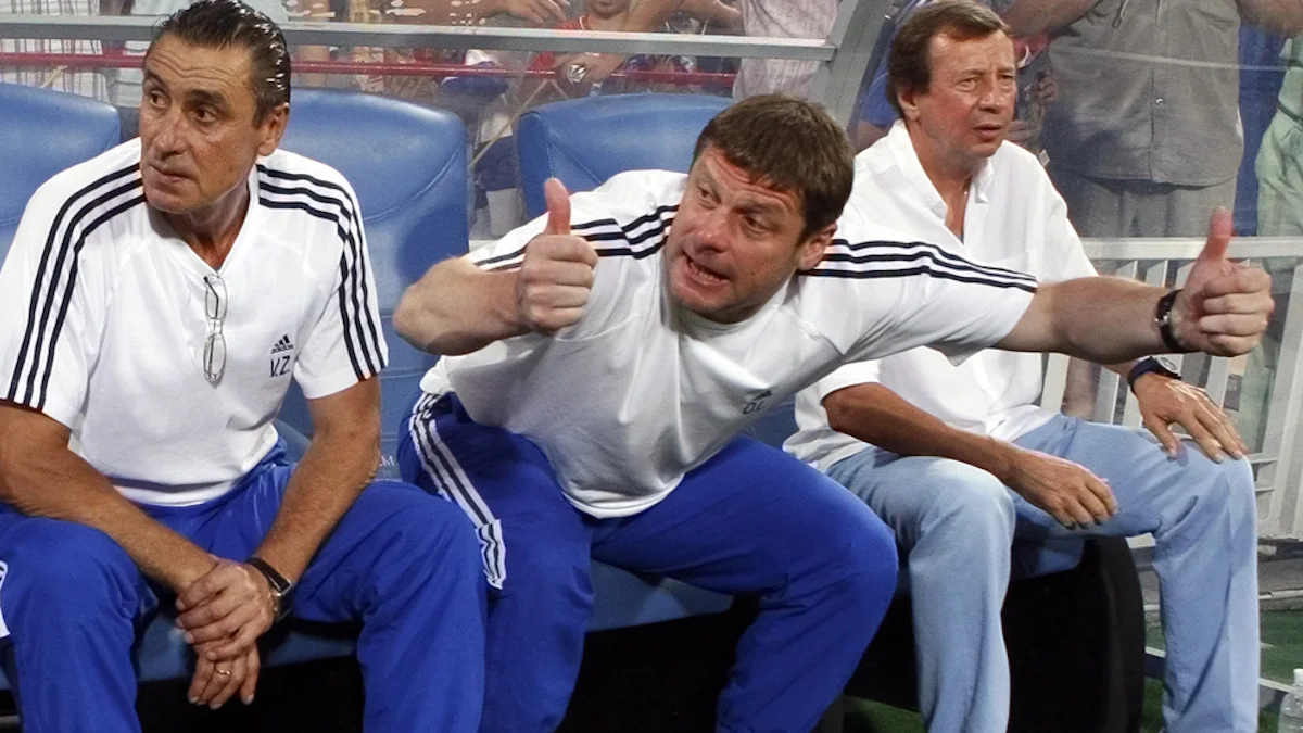 Олег Лужный (по центру) / фото: ФК Динамо Киев