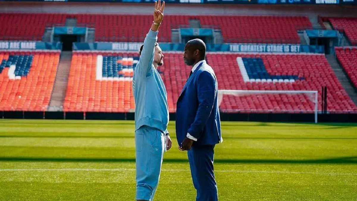 Олександр Усик і Даніель Дюбуа / Фото з instagram.com/usykaa