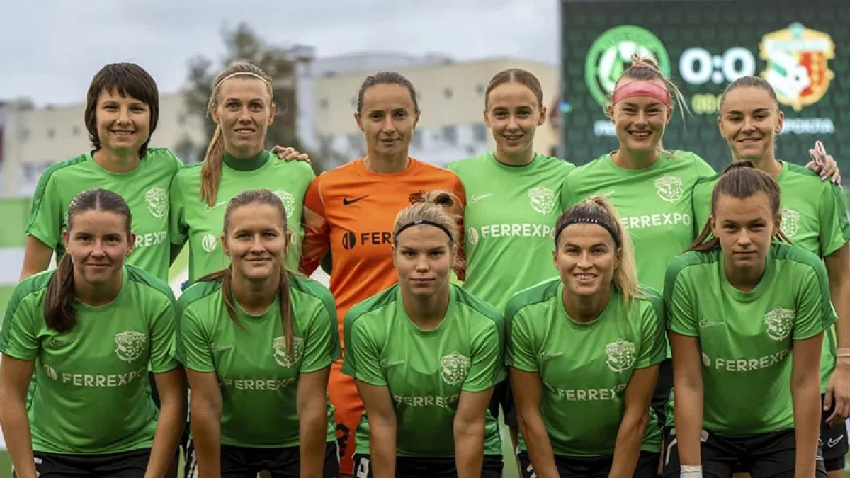 Жіноча команда Ворскли / фото: Полтавщина Спорт