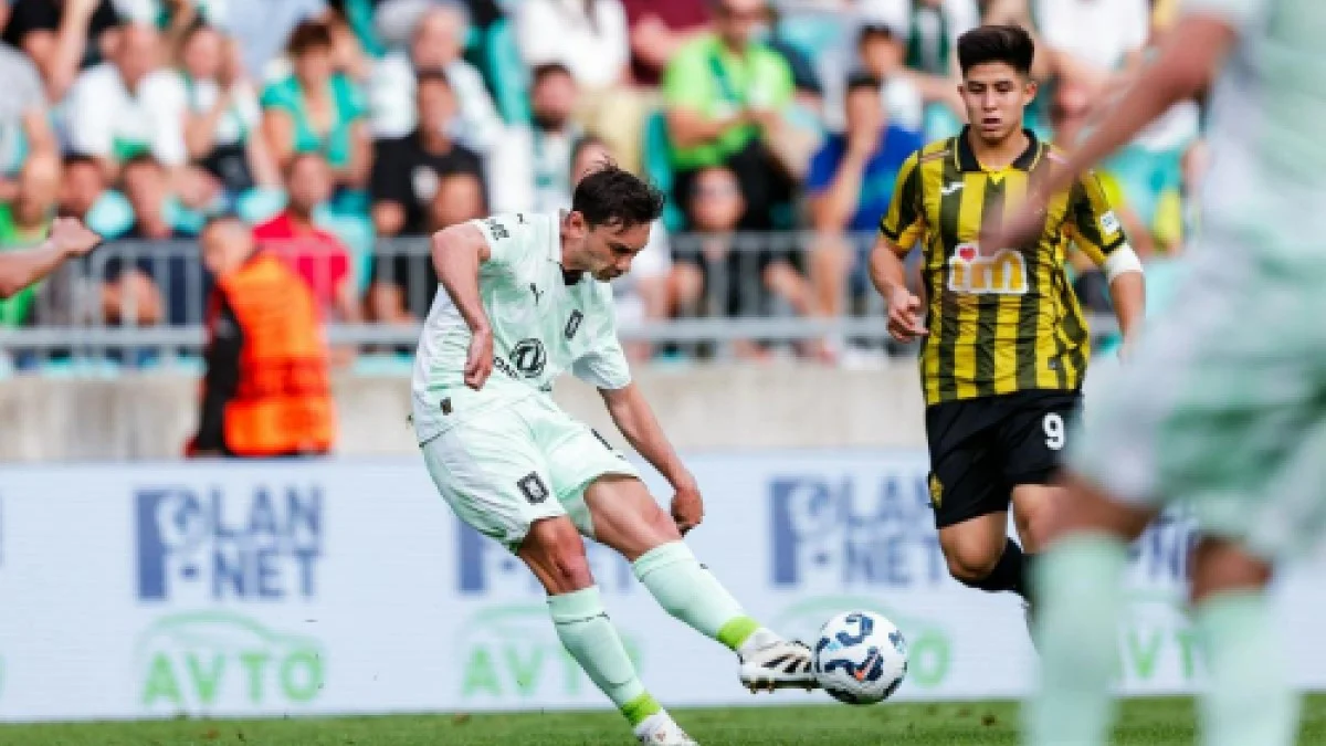 Кайрат – Олімпія Любляна / фото: alesfevzer.com