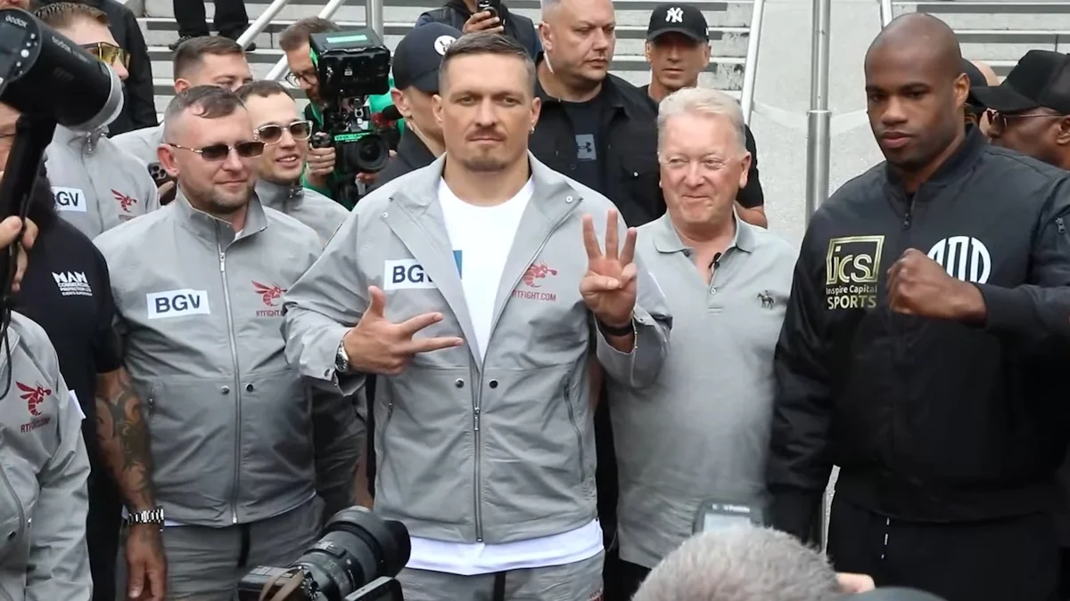 Усик проти Дюбуа / Скріншот