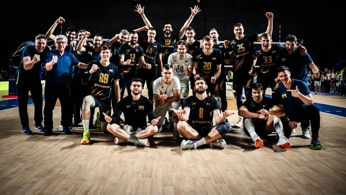 Сборная Украины по волейболу / фото: Федерация волейбола Украины