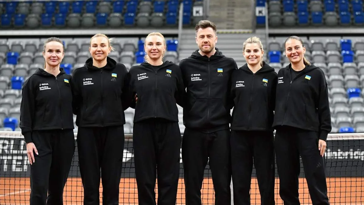 Женская сборная Украины по теннису / фото: ФТУ