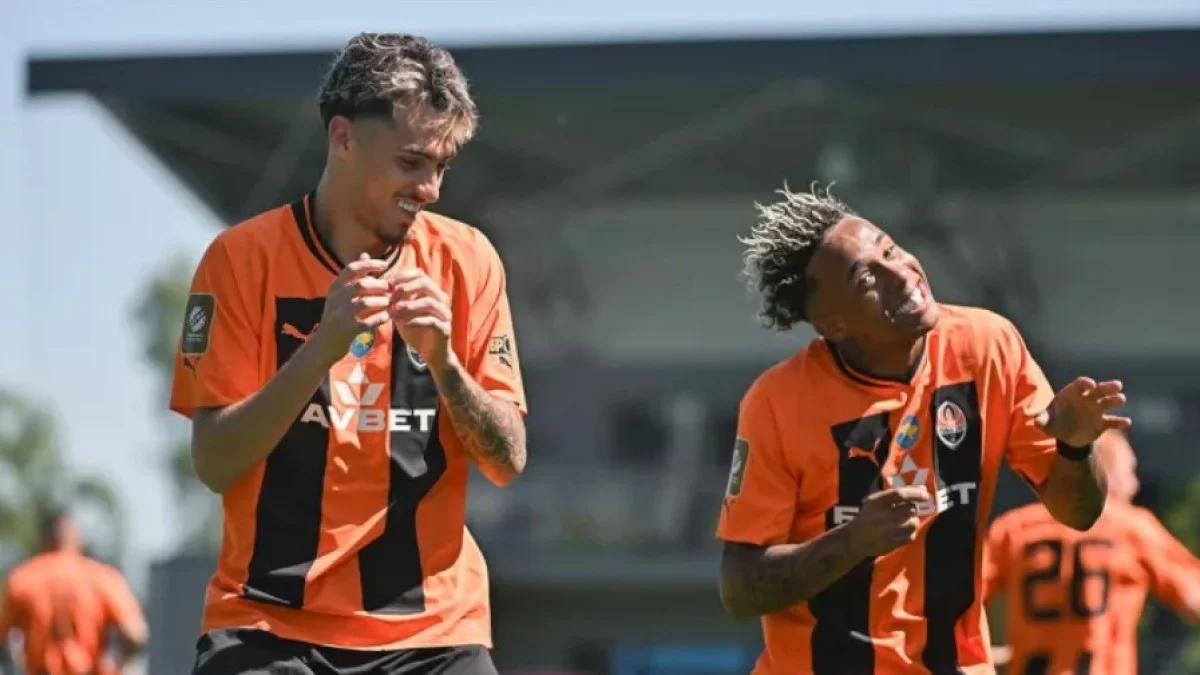 Марлон Гомес та Кевін / фото: ФК Шахтар