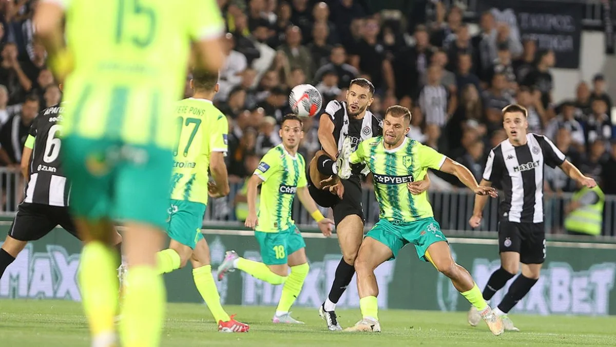 Партизан – АЕК (Ларнака) / И. Веселинов и М. Рашић / Sportski žurnal