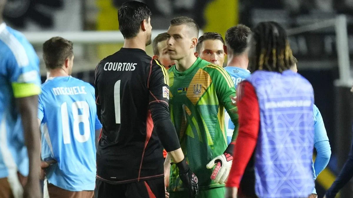 Тібо Куртуа та Андрій Лунін / Getty Images