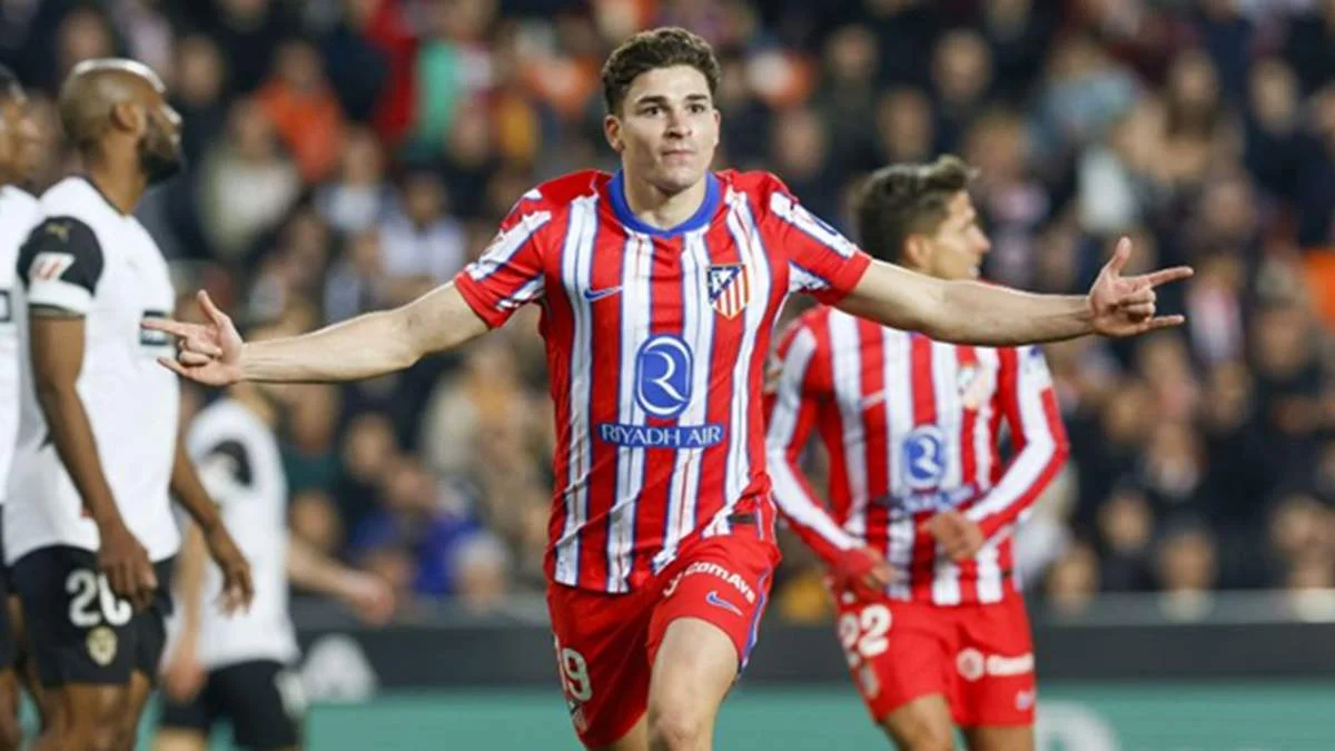 Хуліан Альварес / фото: офіційний сайт Ла Ліги