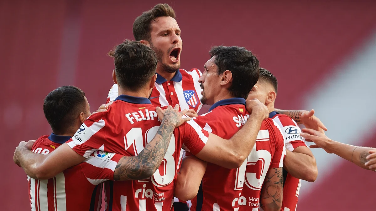 Сауль Ньигес с партнерами по Атлетико / GettyImages