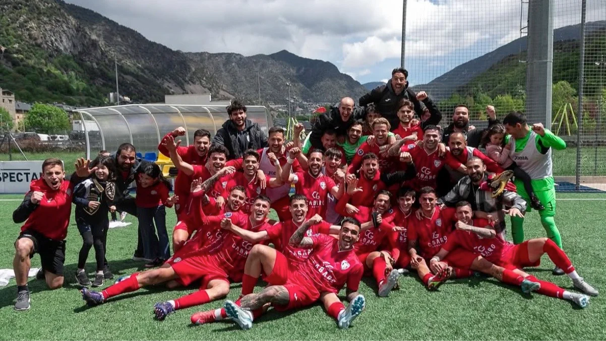 Санта-Колома в очікуванні зустрічі з Поліссям / фото: ФК Санта-Колома