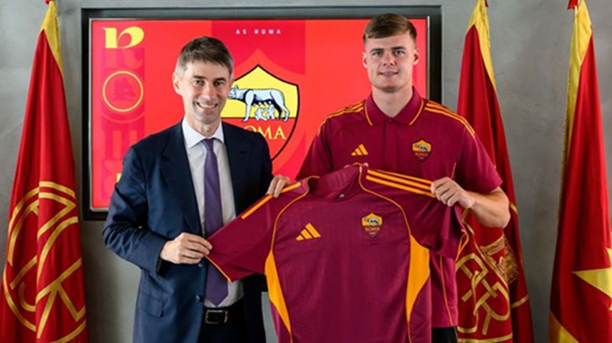 Еван Фергюсон / фото: Fabio Rossi/AS Roma via Getty Images