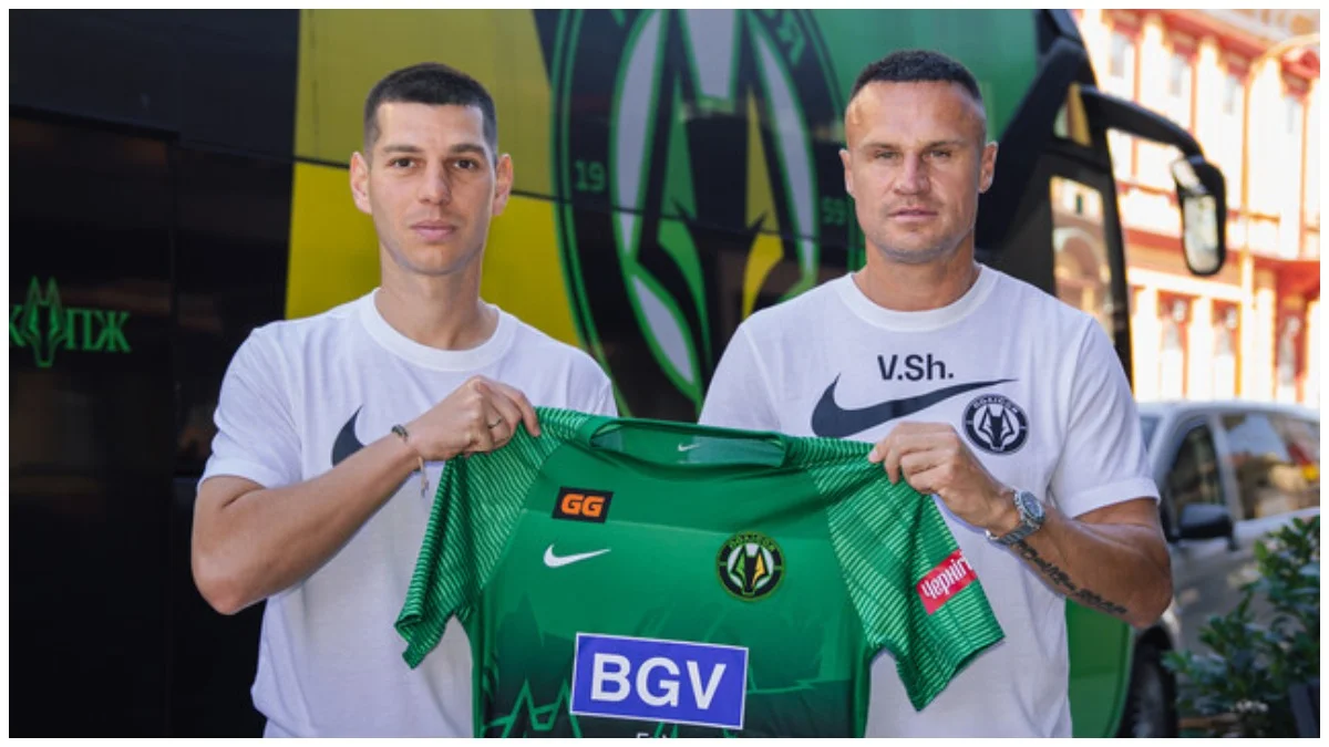 Никита Кравченко и Вячеслав Шевчук / ФК Полесье