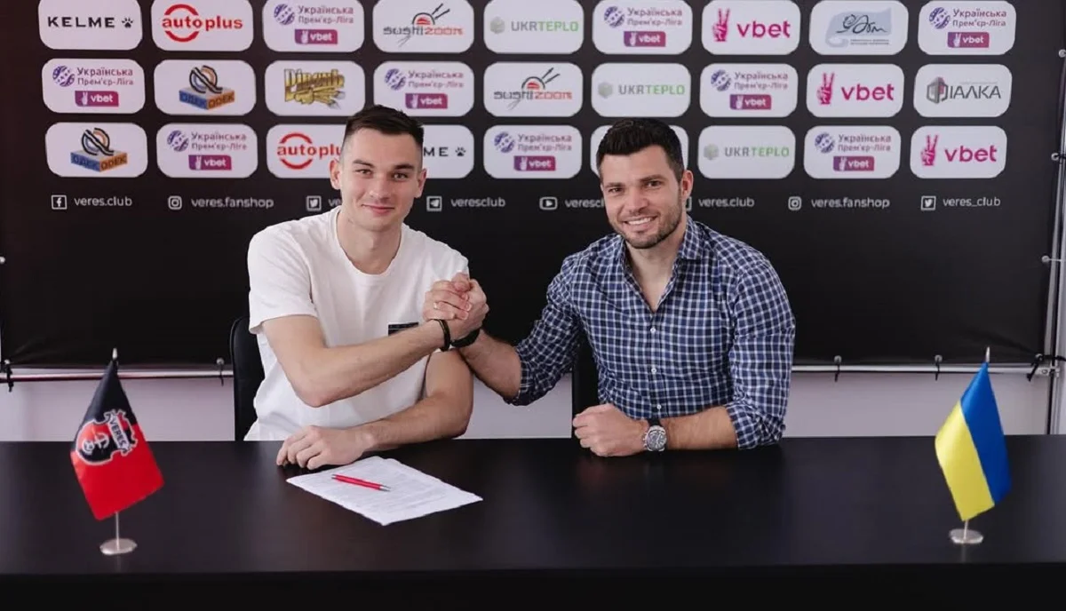 Валентин Горох і Юрій Габовда / Фото ФК Верес